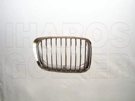 BMW 3 (E46) 1998.04.01-2001.08.31 Hűtődíszrács jobb króm, króm-fekete (4a.) (06PU)