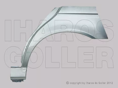 BMW 5 (E39) 1995.12.01-2000.08.31 Hátsó sárvédő javítóív bal (Sedan+kombi) (14JC)