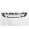 Renault Megane Scenic 2009.06.01-2012.01.31 Lökhárító rács fekete (00U8)