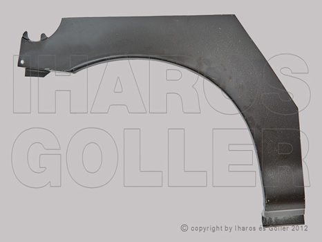 Alfa-Romeo 147 2000.10.01-2004.10.31 Hátsó sárvédő javítóív jobb 3 ajtós (153B)