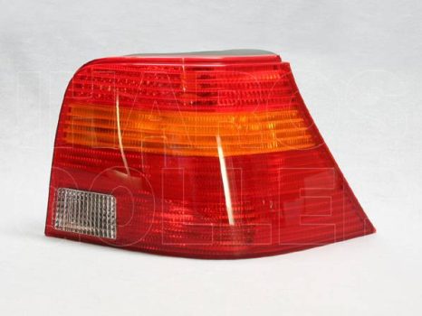 VW Golf IV 1997.10.01-2003.09.30 Hátsó lámpa üres jobb sárga/piros (nem Kombi) TYC (0JBL)