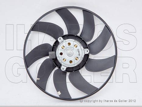 Audi A4 2007.11.01-12.01.31 Hűtőventilátor-motor lapáttal (400W/400mm) (1F49)