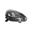 Renault Clio (Clio III) 2009.01.01-2012.10.31 Jobb Fényszóró 2H7 Fekete házas Motoros TYC (0316)