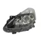 Renault Clio (Clio III) 2009.01.01-2012.10.31 Bal fényszóró H1 2H7 fekete házas (motoros) TYC (031A)