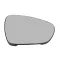 Citroen C3 2010.01.01-2013.02.28 Tükörlap cserélhető jobb, domború, fűthető (0361)
