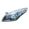 Renault Megane 2012.04.01-2013.12.31 Fényszóró 2H7 bal, fekete-króm hátsó (motorral) DEPO (039U)