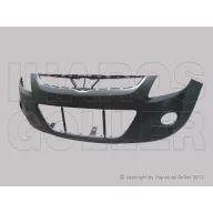   Hyundai I20 2008.05-2012.03.31 Első lökhárító borítás alapozott ködlámpás (03CS)