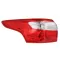 Ford Focus 2011.03.01-2014.09.31 Hátsó lámpa üres bal, külső (Kombi) (03K7)