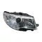 Skoda Superb 2008.11.01-2013.05.25 Jobb fényszóró H7/H3 motorral DEPO (03N4)