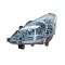 Peugeot Partner Tepee 2008.04.01-2012.03.31 Bal fényszóró H4 motorral DEPO (0414)