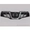 Nissan Qashqai J10 2010.05.01-2013.11.30 Hűtődíszrács részlet festett fekete króm díszléccel (042G)