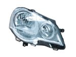   VW Polo IV 2005.04.01-2009.05.31 Fényszóró FF-H7/H1 jobb (nem GTI) VALEO (04UH)