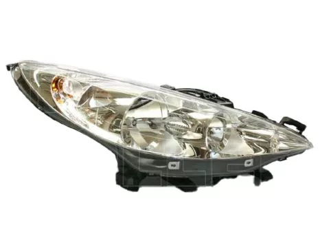 Peugeot 207 2006.06.01-2013.06.30 Fényszóró H7/H1 jobb (motorral) VALEO  (0M8P)