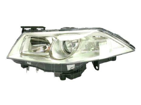 Renault Megane 2006.01.01-2008.10.31 Fényszóró H7/H1 bal, ezüst h. (motoros állítás, motor nélkül) VALEO  (0NAG)