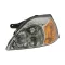 Kia Rio 1 (DC) 2000.04.20-2005.06.15 fényszóró H4 bal 02.08-tól sárga villogós motoros DEPO (0436)