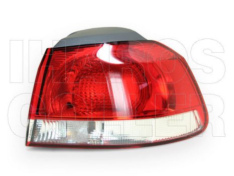VW Golf VI 2008.10.01-2012.09.30 Hátsó lámpa kpl. jobb külső VALEO  (0RXS)