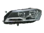   VW Passat (B7) 2010.11.01-2014.07.20 Fényszóró 2H7 bal, fekete házas (motorral) VALEO (0Z7L)