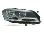   VW Passat (B7) 2010.11.01-2014.07.20 Fényszóró 2H7 jobb, fekete házas (motorral) VALEO (0Z7M)
