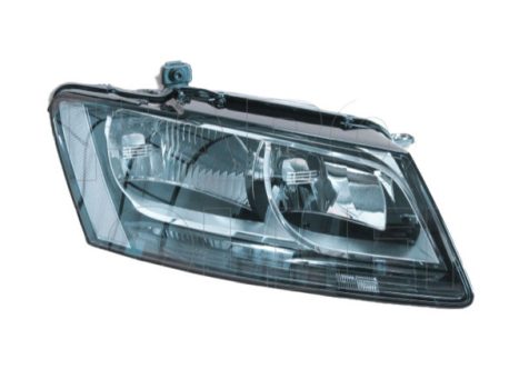 Audi Q5 2012.09.01-2016.12.31 fényszóró 2H7 jobb, fekete házas (motoros állítás, motor nélkül) VALEO (05SL)