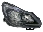  Opel Corsa D 2011.03.01-2014.08.31 fényszóró H7/H1+nappalif. jobb, fekete házas(motorral)VALEO (17GH)