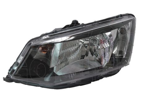 Skoda Fabia (NJ) 2014.10.01-2018.07.29 Fényszóró H4 bal (motoros állítás, motor nélkül) VALEO (0KTW)