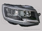   VW Caravelle/Multivan (T6) 2015.07.01-2020.01.31 FSZ 2H7+napp.fény. fekete h. jobb (motorral) VALEO (18UJ)