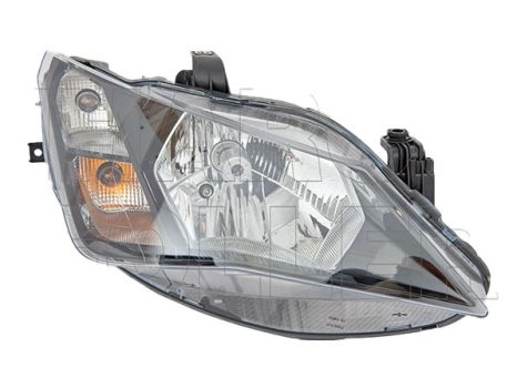 Seat Ibiza 2015.03.02-2017.05.31 Fényszóró H4 jobb nappali fénnyel (motorral) VALEO (13KG)