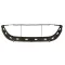 BMW 3 (E90, E91) 2008.09.01-2011.10.31 Első lökhárító keret középső rácshoz, fekete (M Tech) (047R)