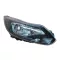 Ford Focus 2011.03.01-2014.09.31 Jobb Fényszóró H1 H7 Fekete házas (motorral) Visteon (04AS)