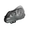 Opel Corsa D 2011.03.01-2014.08.31 fényszóró H7/H1+nappali fény bal fekete házas motorral TYC (04PT)
