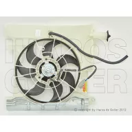   Peugeot 107 2012.04.01-2014.12.31 Hűtőventilátor komplett (1.0) klíma nélkül (04ZW)
