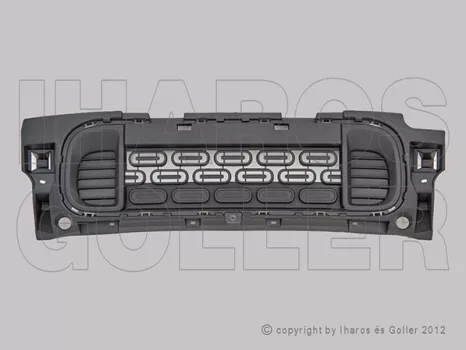 Citroen Berlingo K9 2018.06.01- Rács első lökh., közép alsó (SZGK) (1LL5) Citroen Berlingo K9 2018.06.01- Rács első lökh., közép alsó (SZGK) (1LL5)
