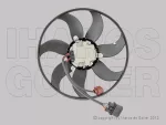   Audi A1 (8X) 2010.01.01-2014.12.01 Ventilátor motor lapáttal, Siemens típ. (360 mm) (09ZN)
