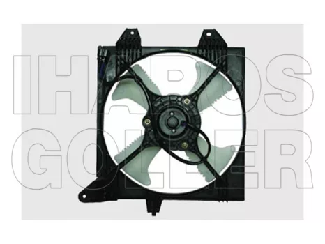 Mitsubishi Lancer 1996.03-1997.11 Hűtőventilátor kpl. (1.3, 1.5, 1.6, 1.8, D=320) (0T37)