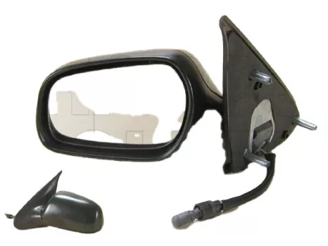 Citroen Xsara 1997.11.01-2000.10.31 Visszapillantó tükör bal, bowdenes állítható, aszférikus (0E3X)