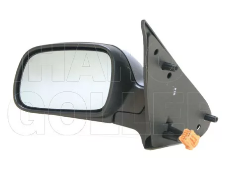 Citroen Xsara 2000.11-2004.12.31 Visszapillantó tükör bal, elektromos  állítás, fűthető, fényezendő, kék, aszférikus, 02.01- (0ZMS)