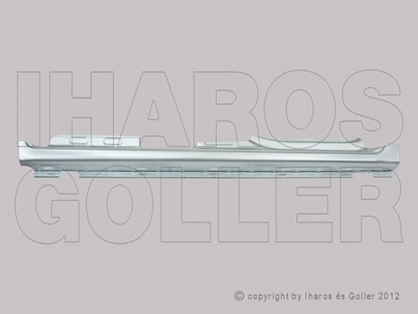 Citroen Berlingo B9 2008.04.01-2012.03.31 Küszöb jobb (tolóajtóshoz) (1A08)