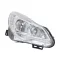 Opel Corsa D 2011.03.01-2014.08.31 fényszóró H7/H1 króm házas jobb motorral DEPO (05CZ)