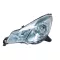 Citroen C3 2013.03.01-2016.12.31 fényszóró H7/H1 bal, fekete házas (motorral) DEPO (05D9)