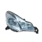 Citroen C3 2013.03.01-2016.12.31 fényszóró H7/H1 jobb, fekete házas (motorral) DEPO (05DA)