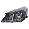 Toyota Yaris 2011.10.15-2014.06.30 Bal fényszóró H4 króm házas motorral TYC (05Z9)