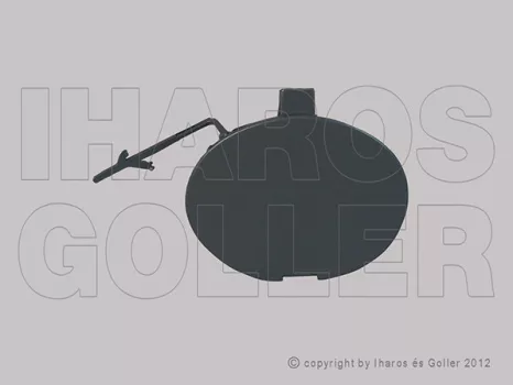 Fiat Punto 2012.01.01- Vonószemborítás első lökhárítóhoz, alapozott (1282)