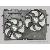  Citroen Jumper 2006.07.01-2013.12.31 Hűtőventilátor komplett (2.2, 2.3, 3.0) (06MB)