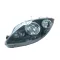 Seat Leon 2009.03.01-2012.11.30 Bal fényszóró H7/H1 fekete házas motoros TYC (0780)