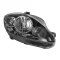 Seat Altea 2009.04.01- Jobb fényszóró H7/H1 fekete házas (motorral) TYC (0782)