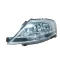Citroen C3 2002.04.01-2009.12.31 Bal fényszóró H1 H7 motoros Depo (07LT)