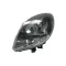 Renault Kangoo 2003.03.01-2008.01.31 fényszóró H4 bal fekete házas, fehér villogós (motoros) DEPO (07YN)