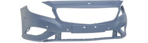 Mercedes A (W176) 2012.09.01- Első lökhárító alap., fsz. mosós, szenzoros  (167D)