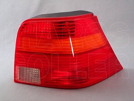 VW Golf IV 1997.10.01-2003.09.30 Hátsó lámpa ü. jobb sárga/piros (nem Kombi)VALEO (0CCP)