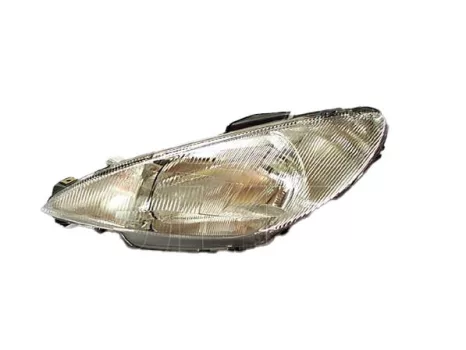 Peugeot 206 1998.09.01-2007.07.31 Fényszóró H4 bal (belülről állítható is) VALEO  (0D52)